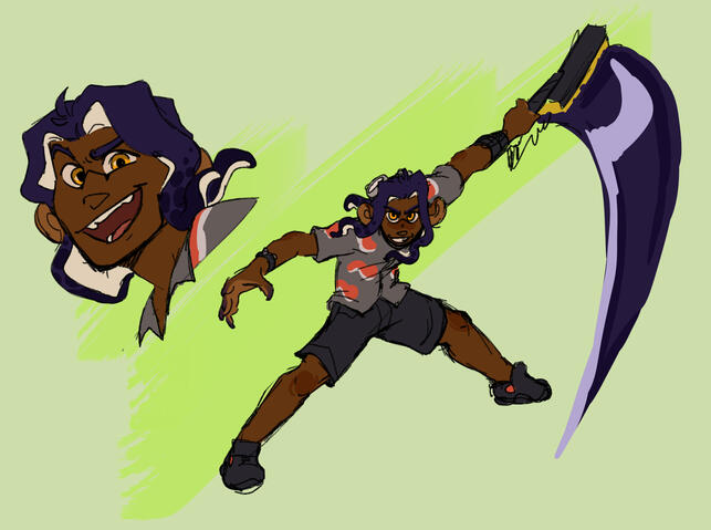 Colored Sketch [Headshot + Full body + Prop]